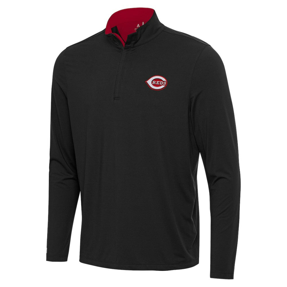 Cincinnati Reds Antigua Content Quarter-Zip Top | MLB Discount