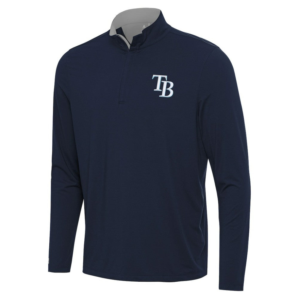 Tampa Bay Rays Antigua Content Quarter-Zip Top | MLB For sale