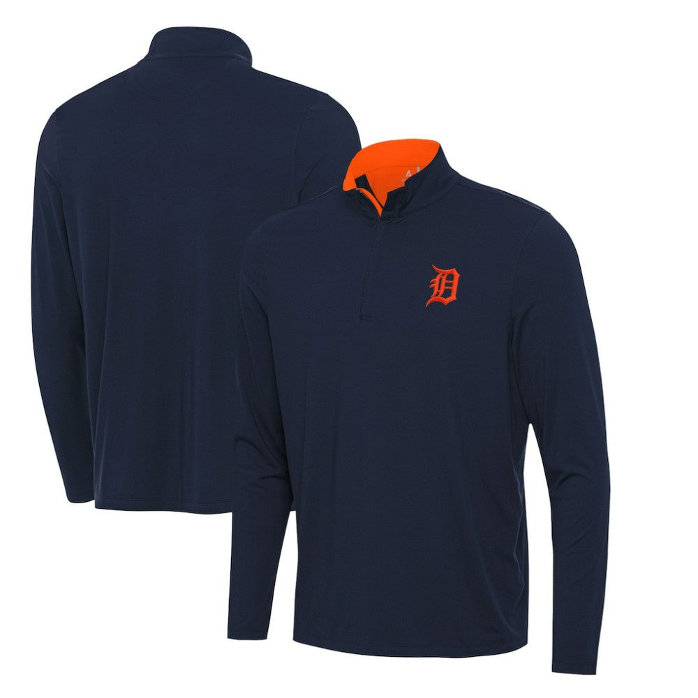 Detroit Tigers Antigua Content Quarter-Zip Top | MLB On Sale