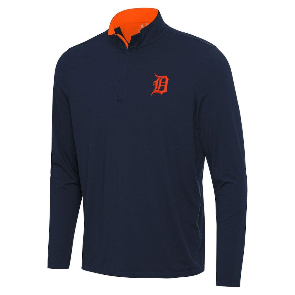 Detroit Tigers Antigua Content Quarter-Zip Top | MLB On Sale