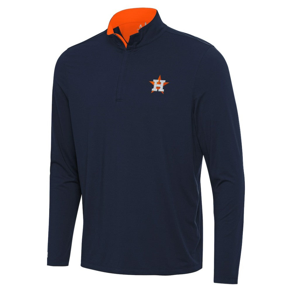 Houston Astros Antigua Content Quarter-Zip Top | MLB Outlet