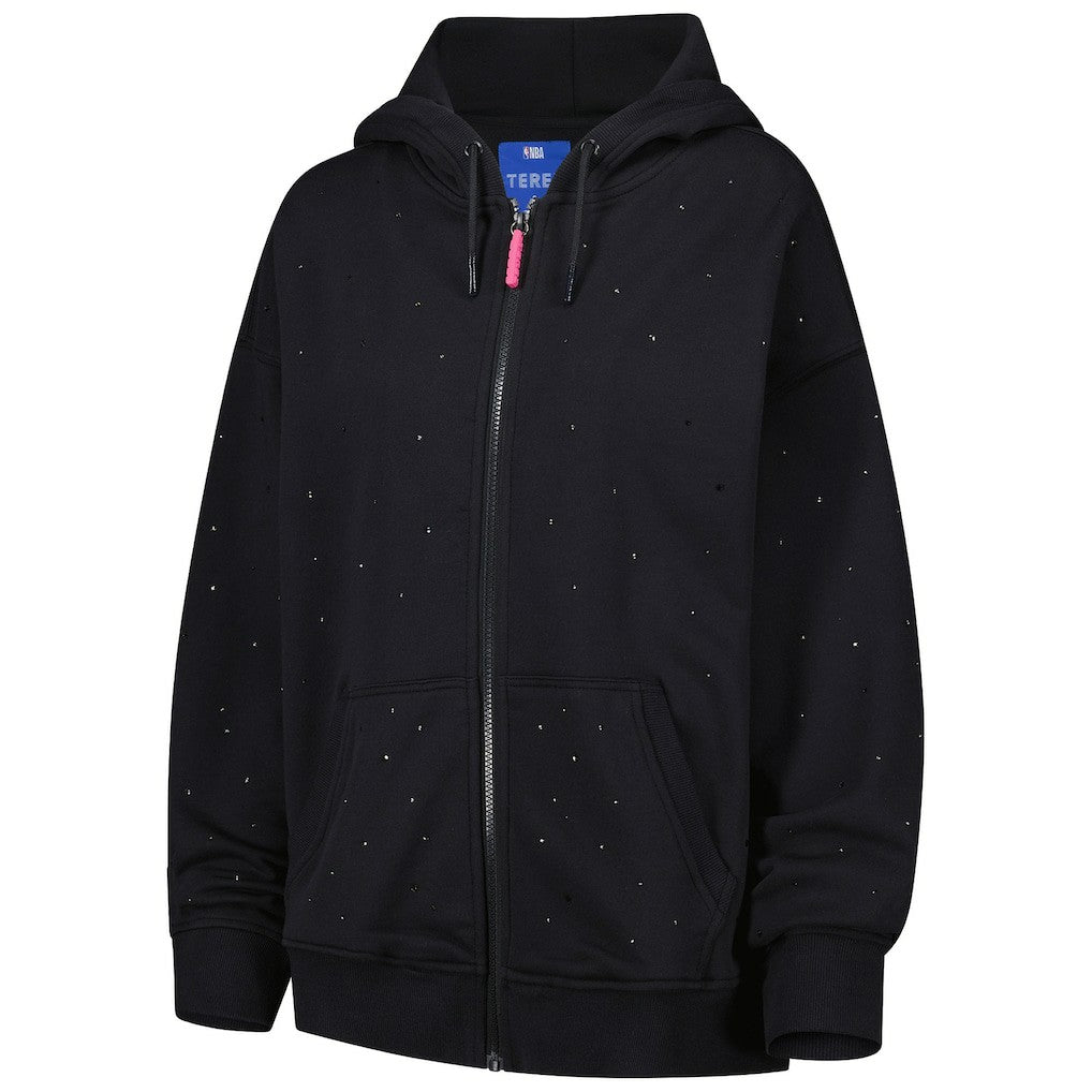 Boston Celtics Terez Women's Oversized Allover Gemstone Full-Zip Hoodie On Sale