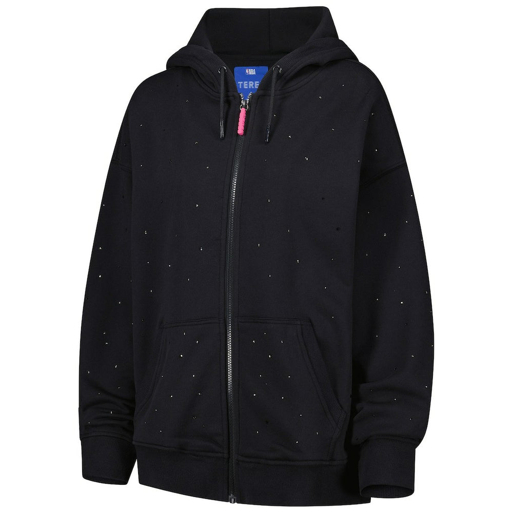 Boston Celtics Terez Women's Oversized Allover Gemstone Full-Zip Hoodie On Sale