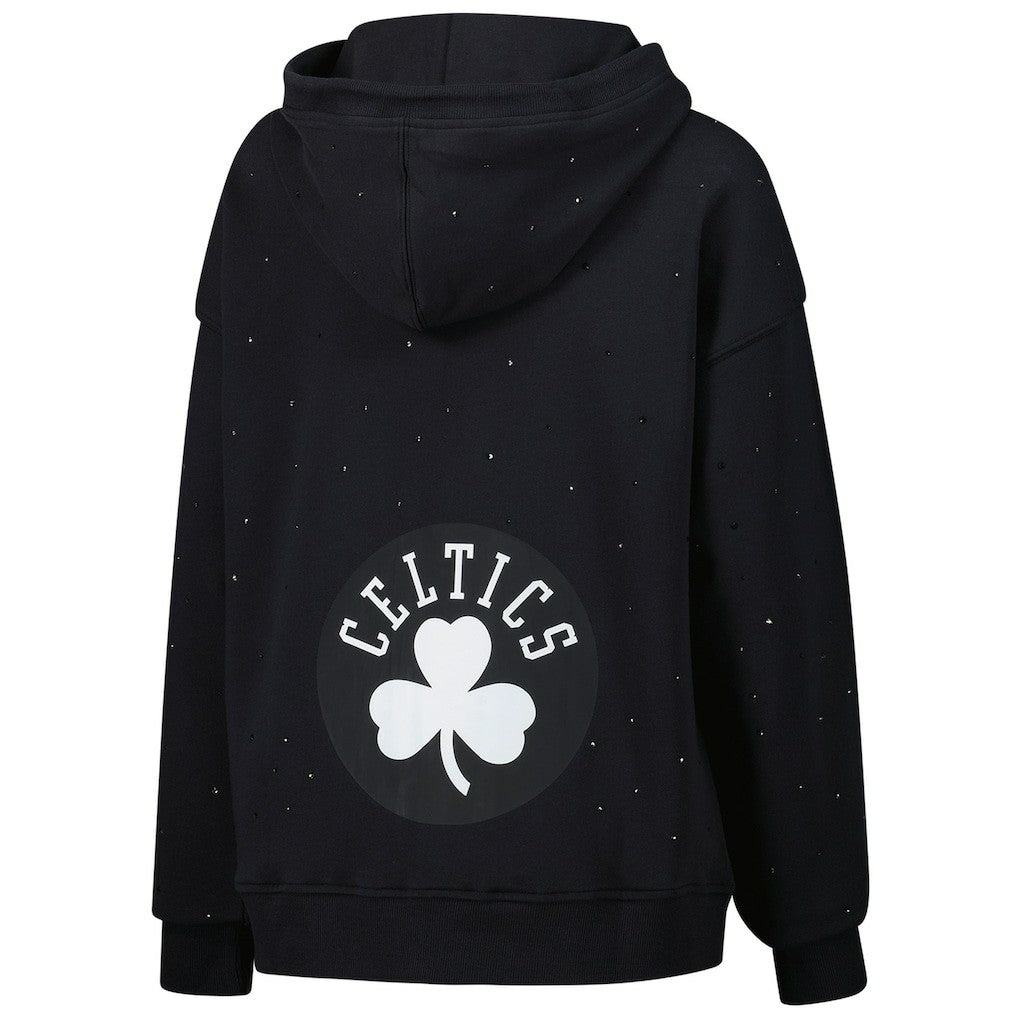 Boston Celtics Terez Women's Oversized Allover Gemstone Full-Zip Hoodie On Sale