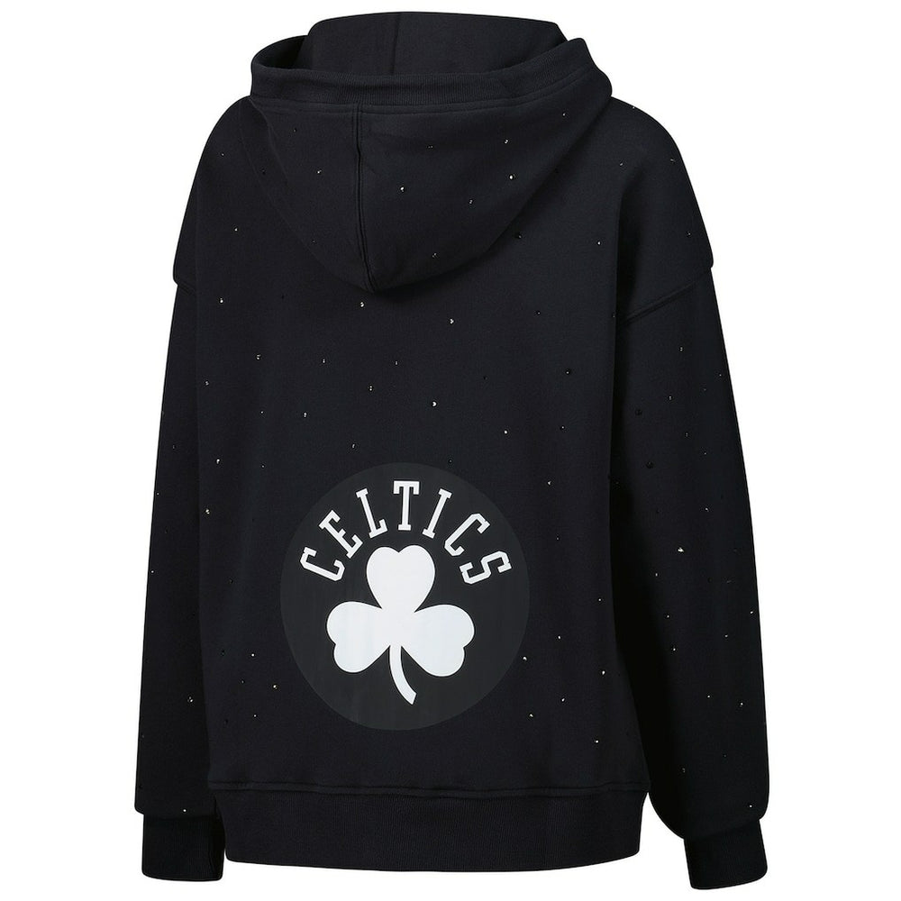 Boston Celtics Terez Women's Oversized Allover Gemstone Full-Zip Hoodie On Sale