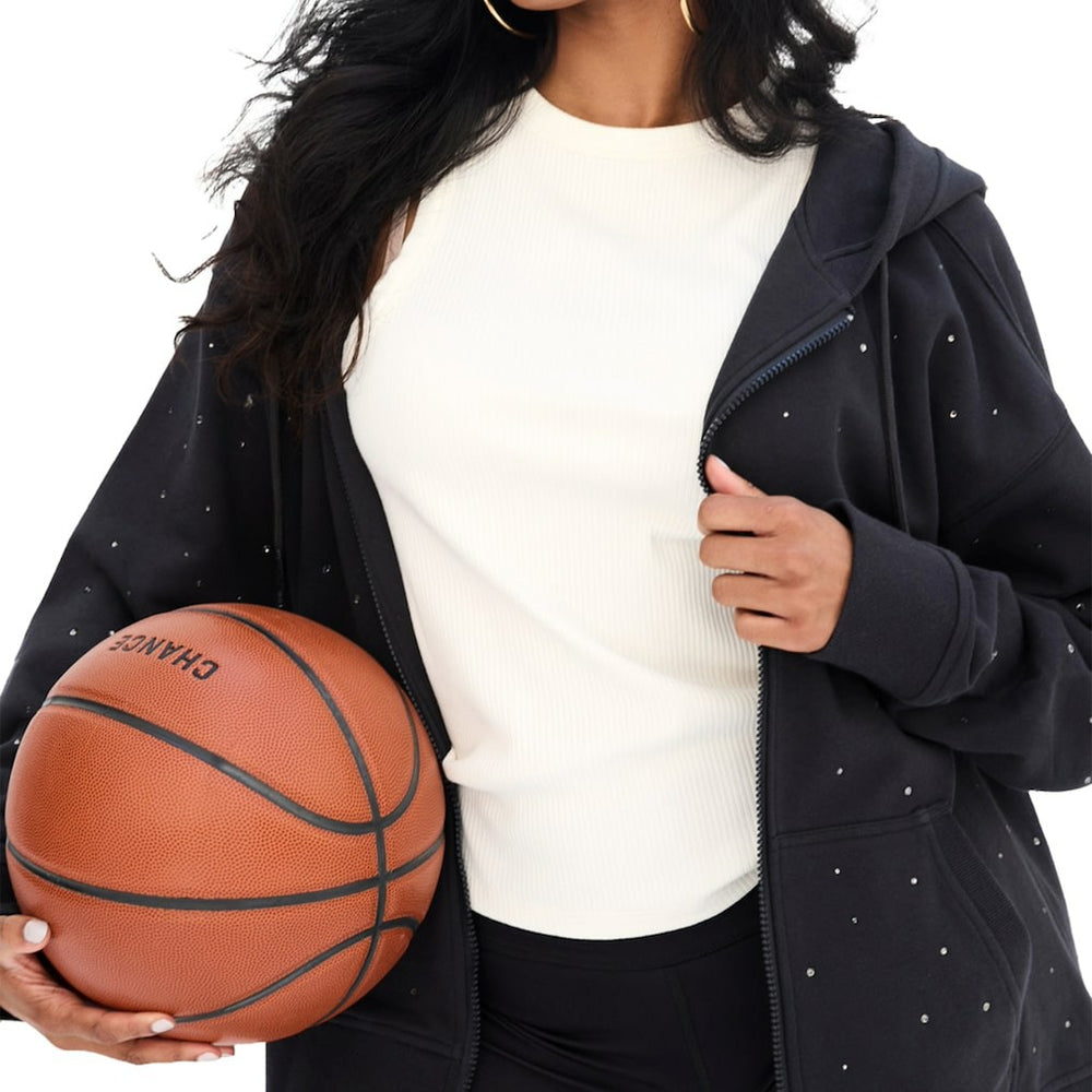 Boston Celtics Terez Women's Oversized Allover Gemstone Full-Zip Hoodie On Sale