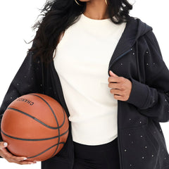 Boston Celtics Terez Women's Oversized Allover Gemstone Full-Zip Hoodie On Sale