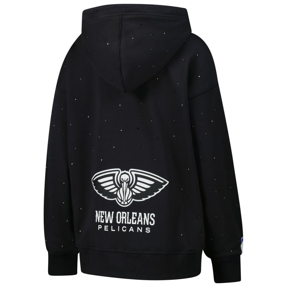 New Orleans Pelicans Terez Women's Oversized Allover Gemstone Full-Zip Hoodie Discount