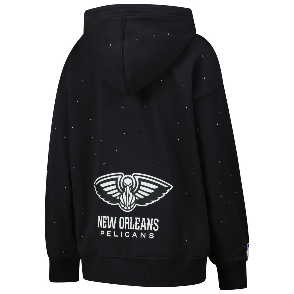 New Orleans Pelicans Terez Women's Oversized Allover Gemstone Full-Zip Hoodie Discount