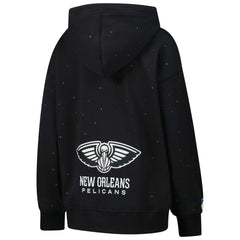 New Orleans Pelicans Terez Women's Oversized Allover Gemstone Full-Zip Hoodie Discount