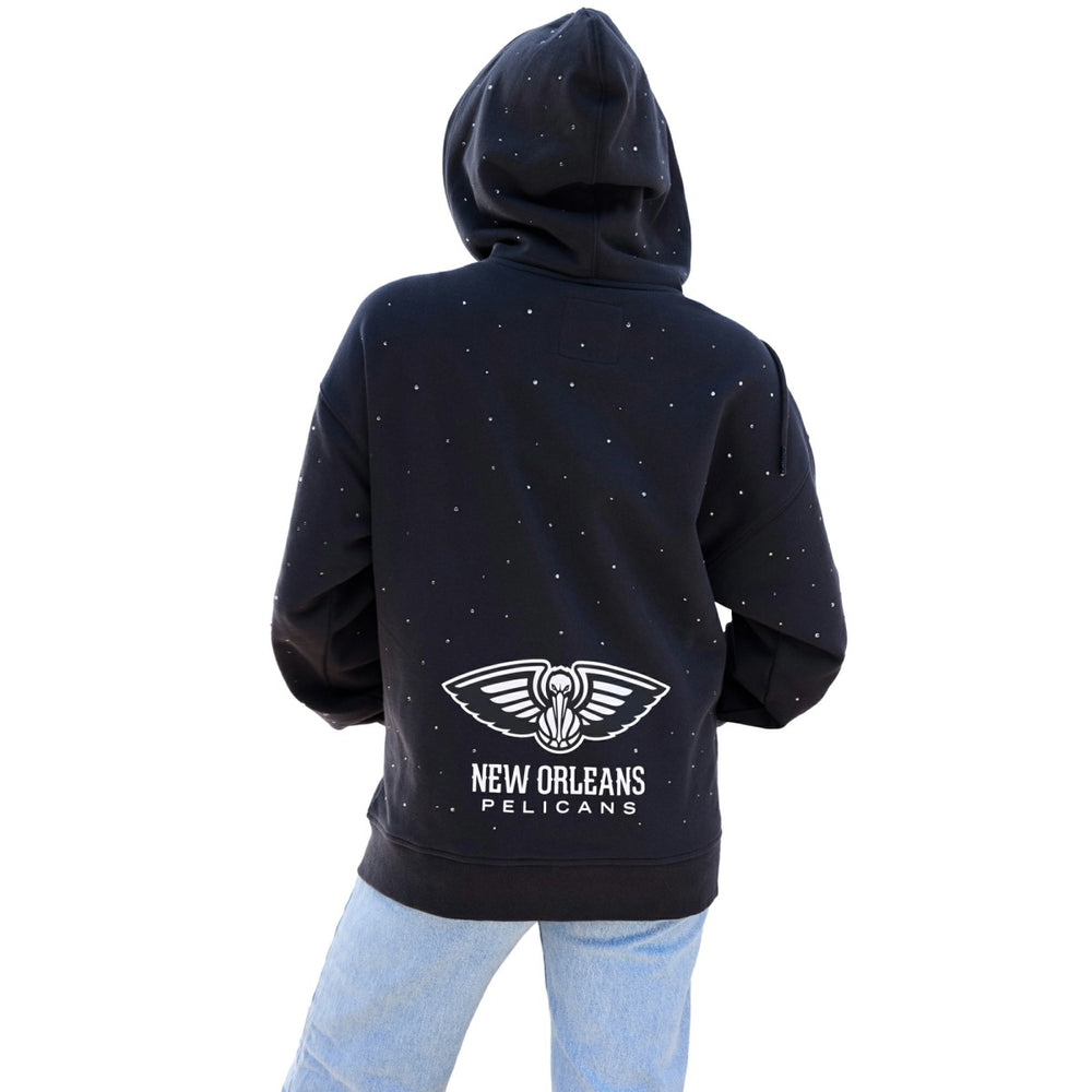 New Orleans Pelicans Terez Women's Oversized Allover Gemstone Full-Zip Hoodie Discount