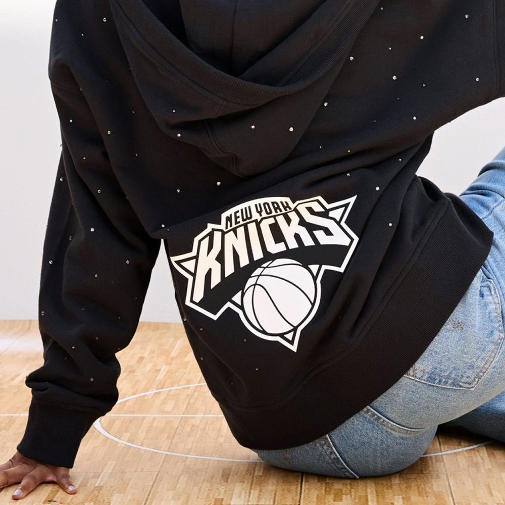 New York Knicks Terez Women's Oversized Allover Gemstone Full-Zip Hoodie Discount