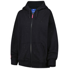 Los Angeles Lakers Terez Women's Oversized Allover Gemstone Full-Zip Hoodie Outlet