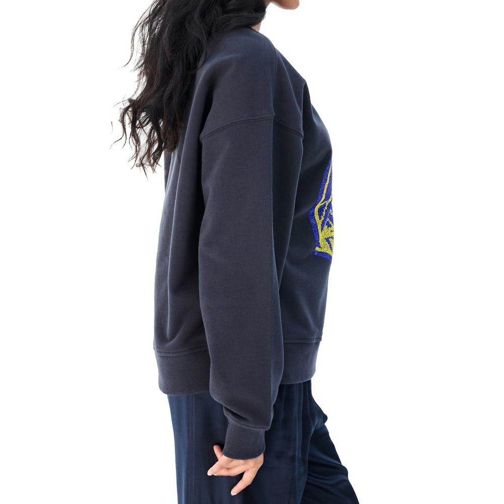 Golden State Warriors Terez Women's Gemstone Logo Pullover Sweatshirt sale Discount