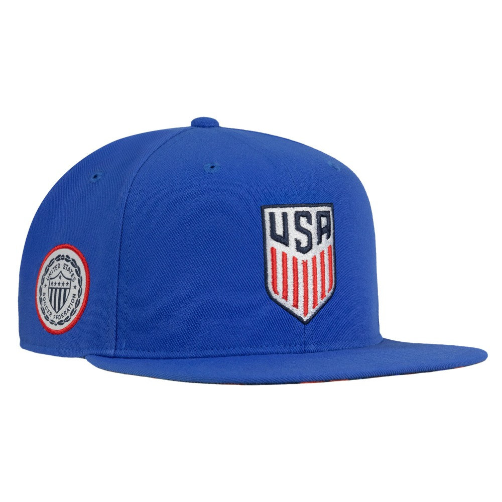 USMNT Unisex Pro Snapback Hat Royal - Nike