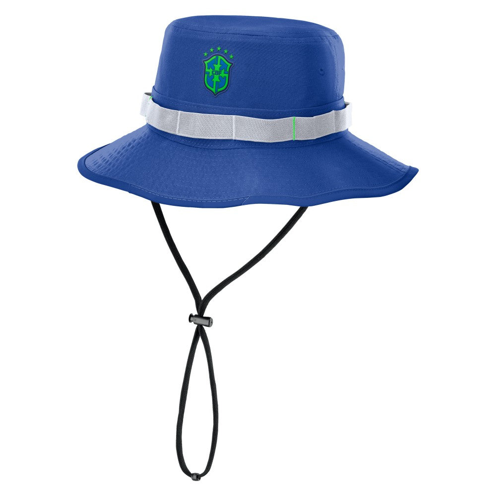 Brazil National Team Unisex Apex Boonie Performance Bucket Hat Royal - Nike