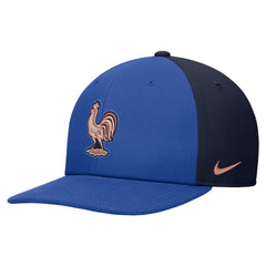 France National Team Unisex Pro Flatbill Snapback Hat Blue - Nike
