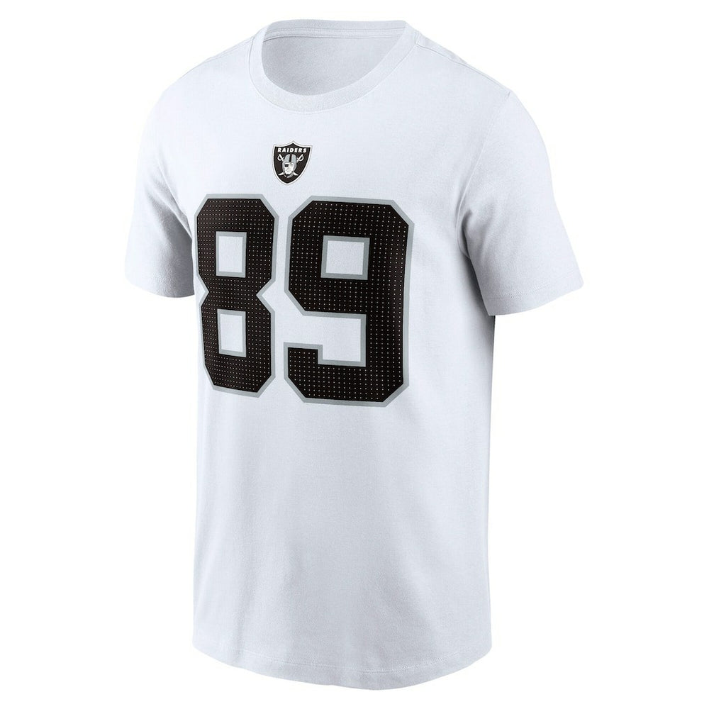 Las Vegas Raiders Nike Brock Bowers  Name & Number T-Shirt