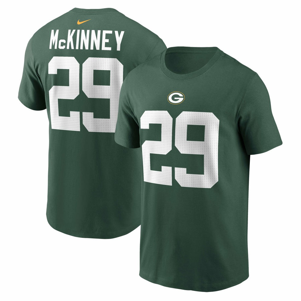 Green Bay Packers Nike Xavier McKinney  Name & Number T-Shirt