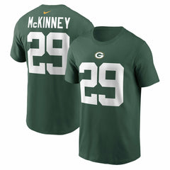 Green Bay Packers Nike Xavier McKinney  Name & Number T-Shirt