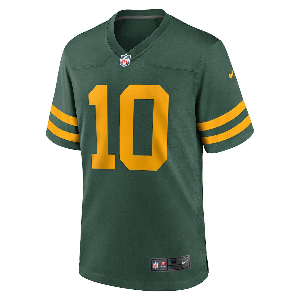 Green Bay Packers Nike Jordan Love  Alternate Game Jersey