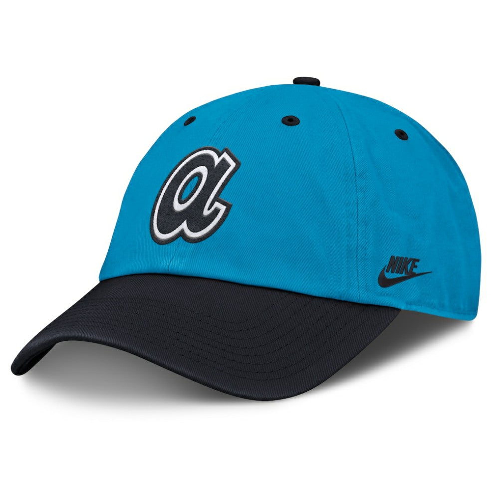 Atlanta Braves Nike Neon 90s Club Adjustable Hat | MLB Outlet