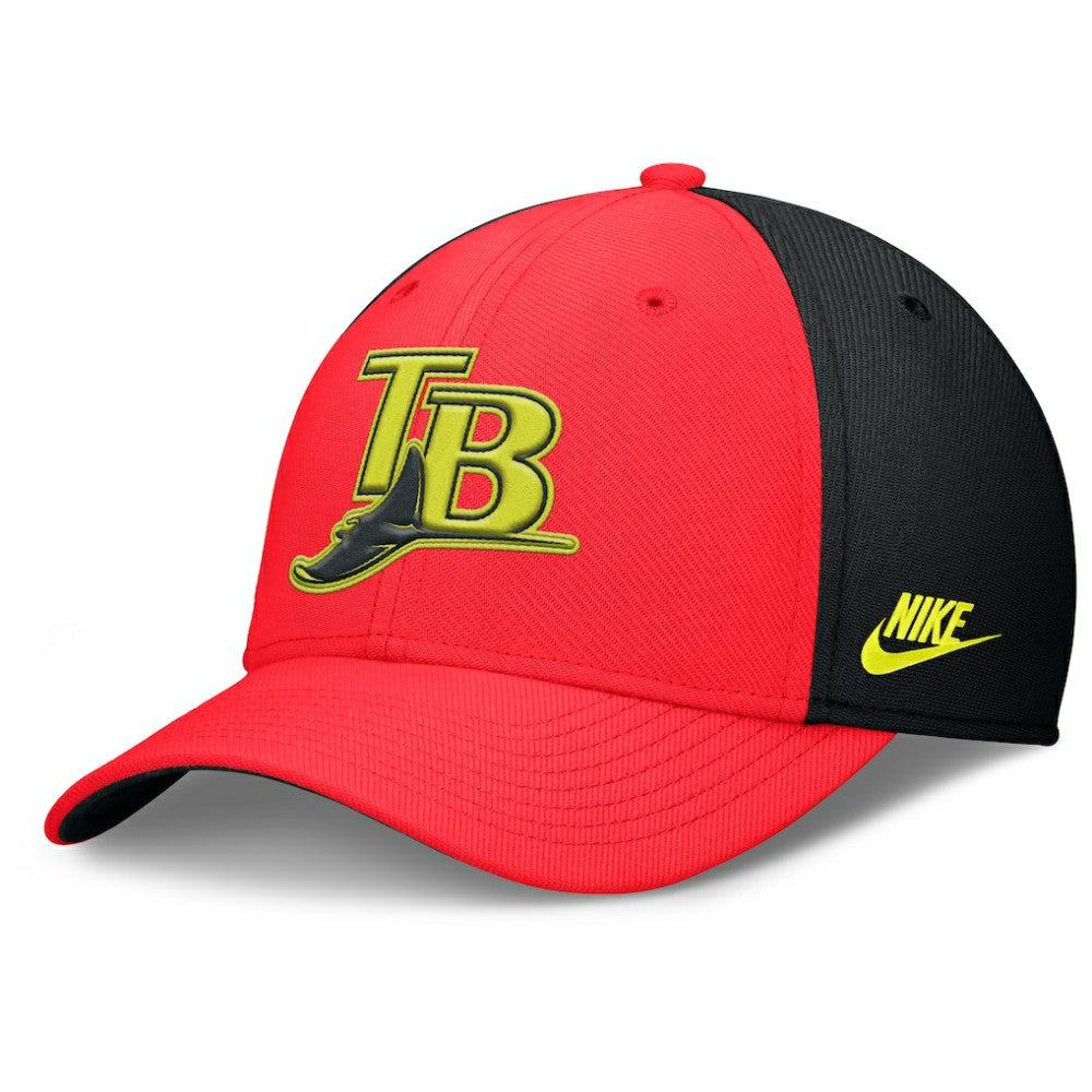 Tampa Bay Rays Nike Neon 90s Rise SwooshFlex Hat | MLB Sale