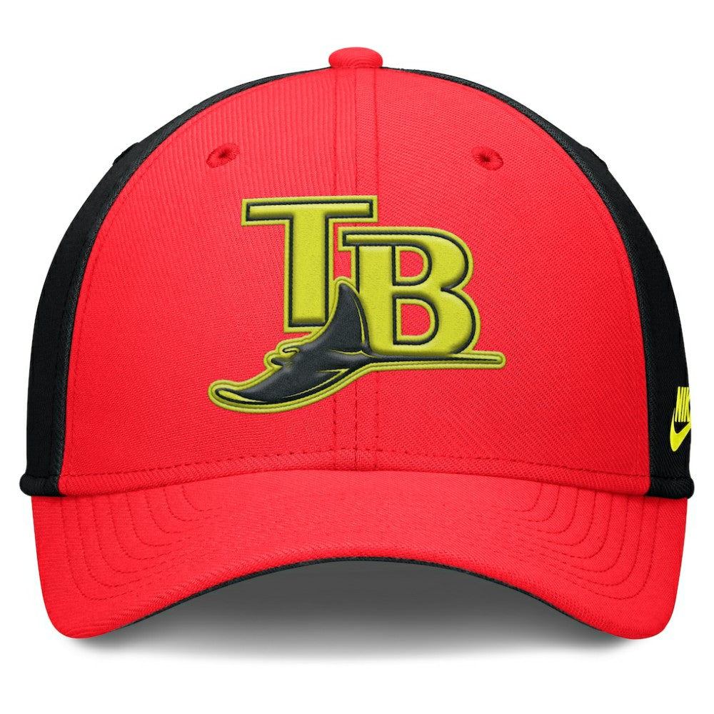 Tampa Bay Rays Nike Neon 90s Rise SwooshFlex Hat | MLB Sale