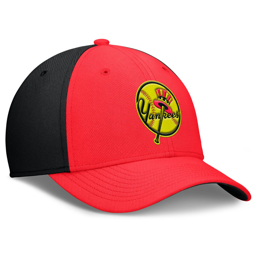 New York Yankees Nike Neon 90s Rise SwooshFlex Hat | MLB Sale