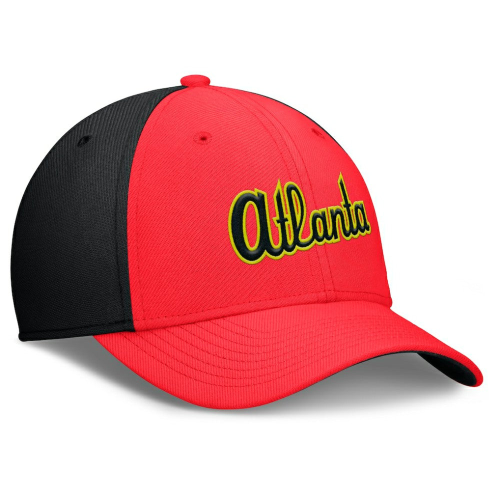 Atlanta Braves Nike Neon 90s Rise SwooshFlex Hat | MLB Near me