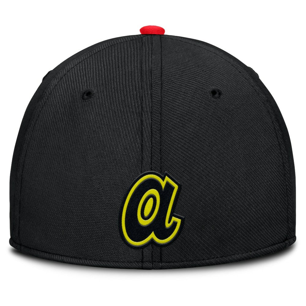 Atlanta Braves Nike Neon 90s Rise SwooshFlex Hat | MLB Near me