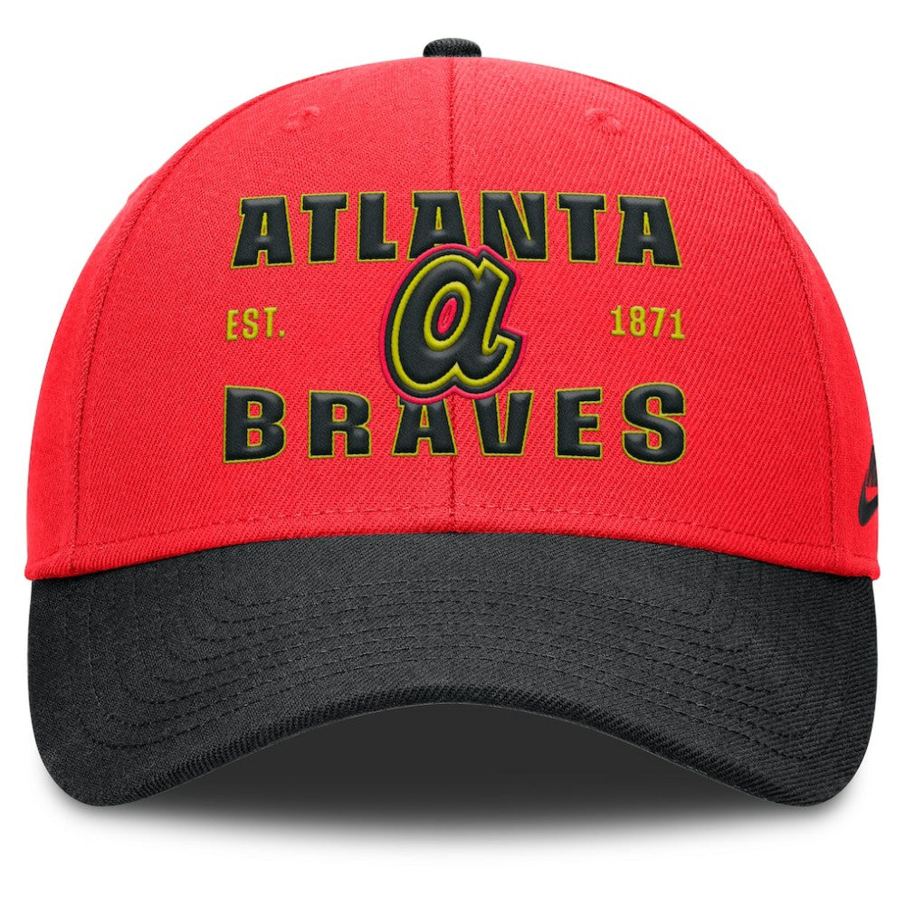 Atlanta Braves Nike Neon 90s Rise Adjustable Hat | MLB Online