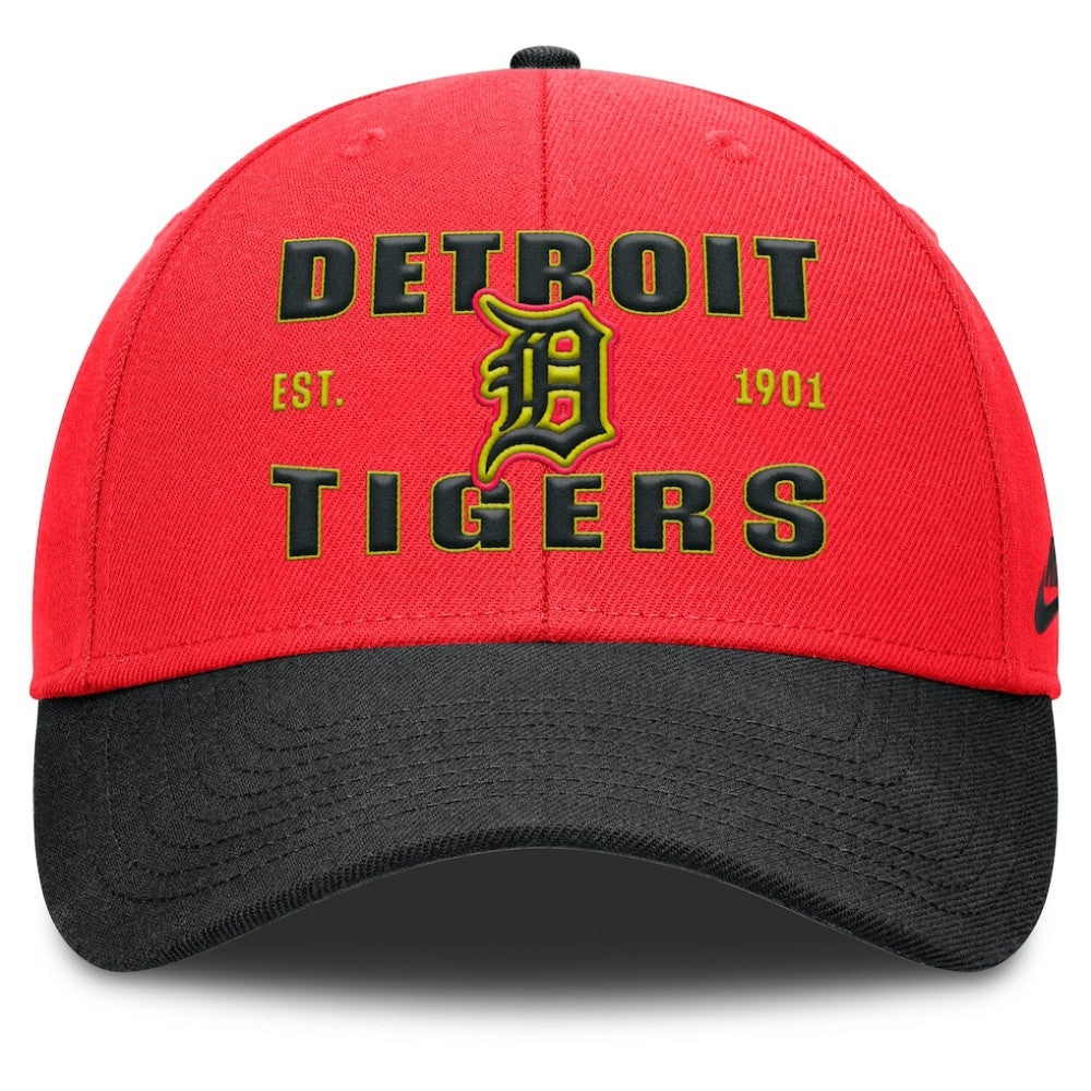 Detroit Tigers Nike Neon 90s Rise Adjustable Hat | MLB Shop