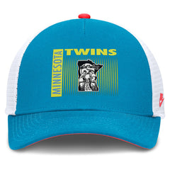 Minnesota Twins Nike Neon 90s Rise Structured Performance Adjustable Trucker Hat | MLB On Sale