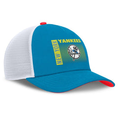 New York Yankees Nike Neon 90s Rise Structured Performance Adjustable Trucker Hat | MLB Near me