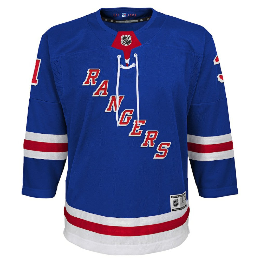 Igor Shesterkin New York Rangers Youth Home Premier Player Jersey For Sale