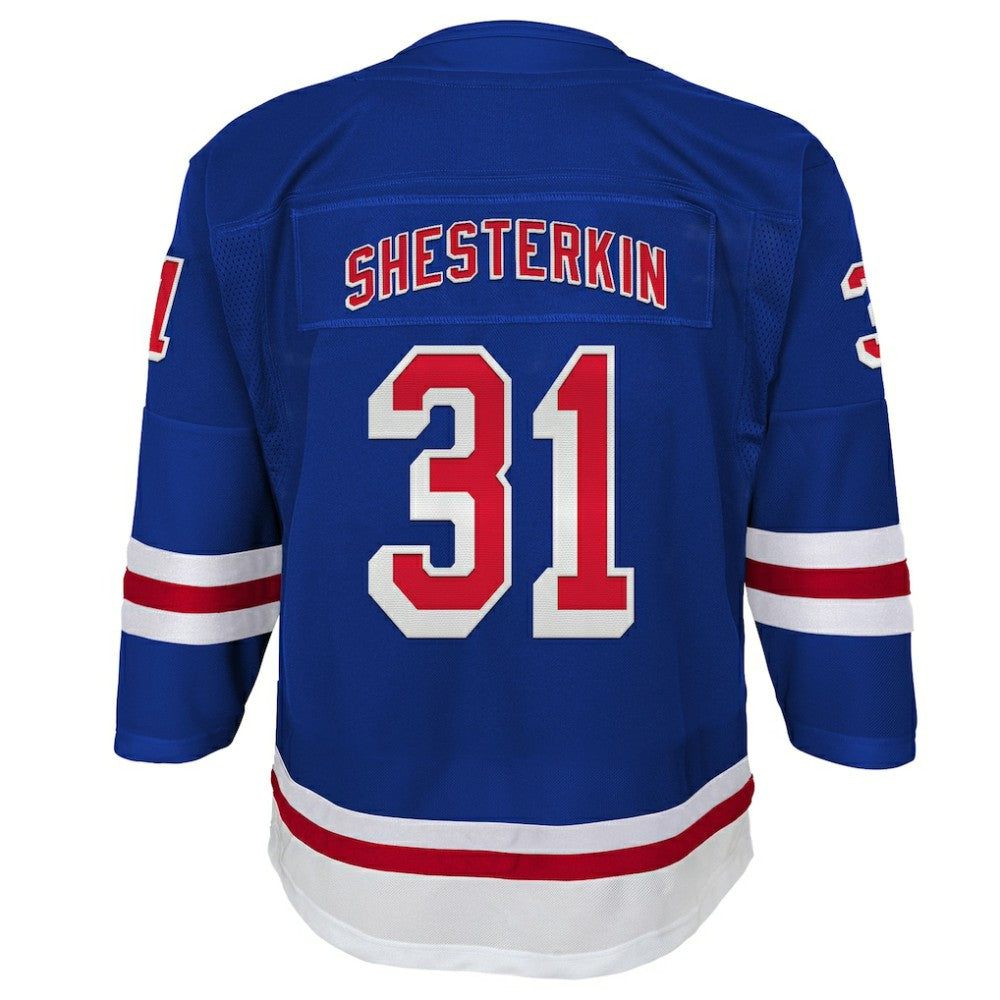 Igor Shesterkin New York Rangers Youth Home Premier Player Jersey For Sale