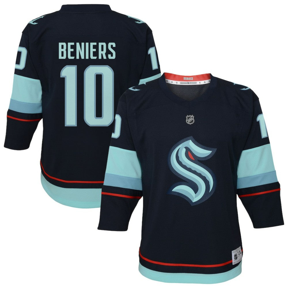 Matty Beniers Seattle Kraken Youth Alternate Replica Player Jersey Outlet