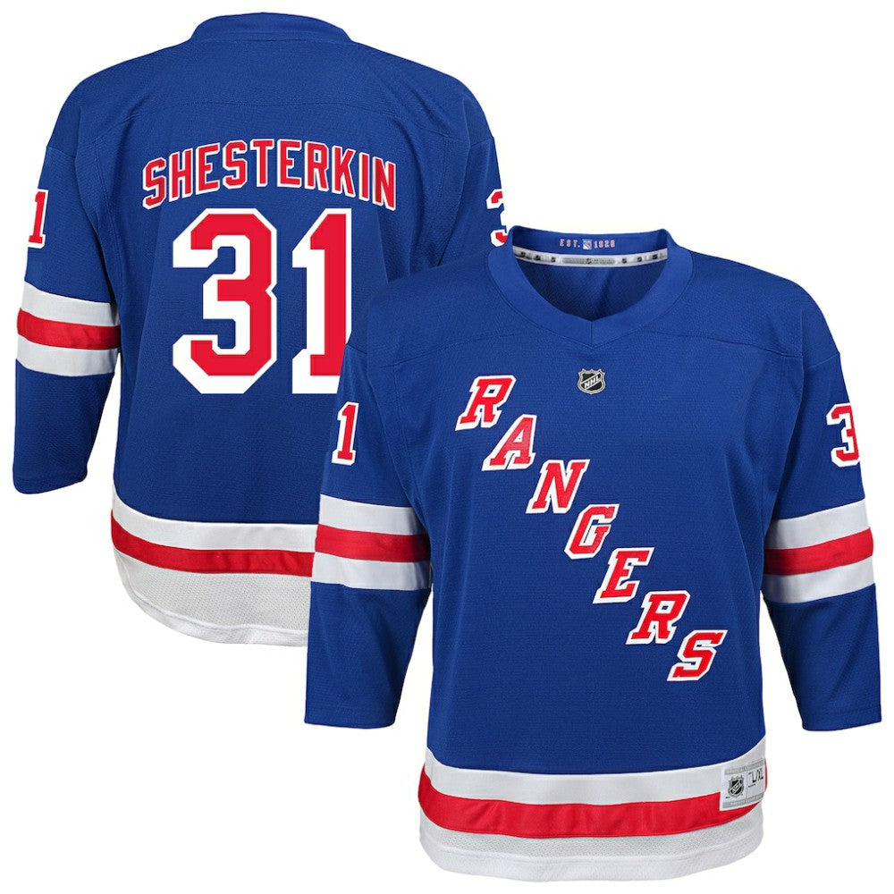 Igor Shesterkin New York Rangers Youth Home Replica Player Jersey Discount