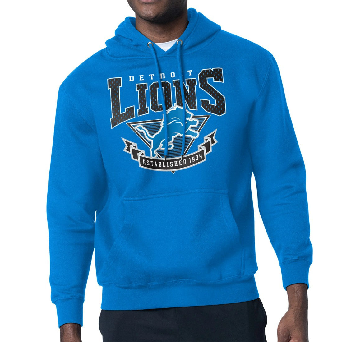 Detroit Lions  Starter ‘80s Inspired Pullover Hoodie