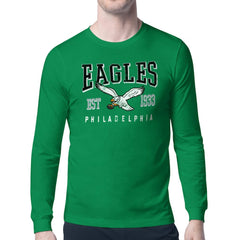 Philadelphia Eagles  Starter Retro Team Logo Long Sleeve T-Shirt