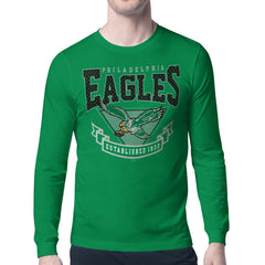 Philadelphia Eagles  Starter Retro Team Logo Long Sleeve T-Shirt