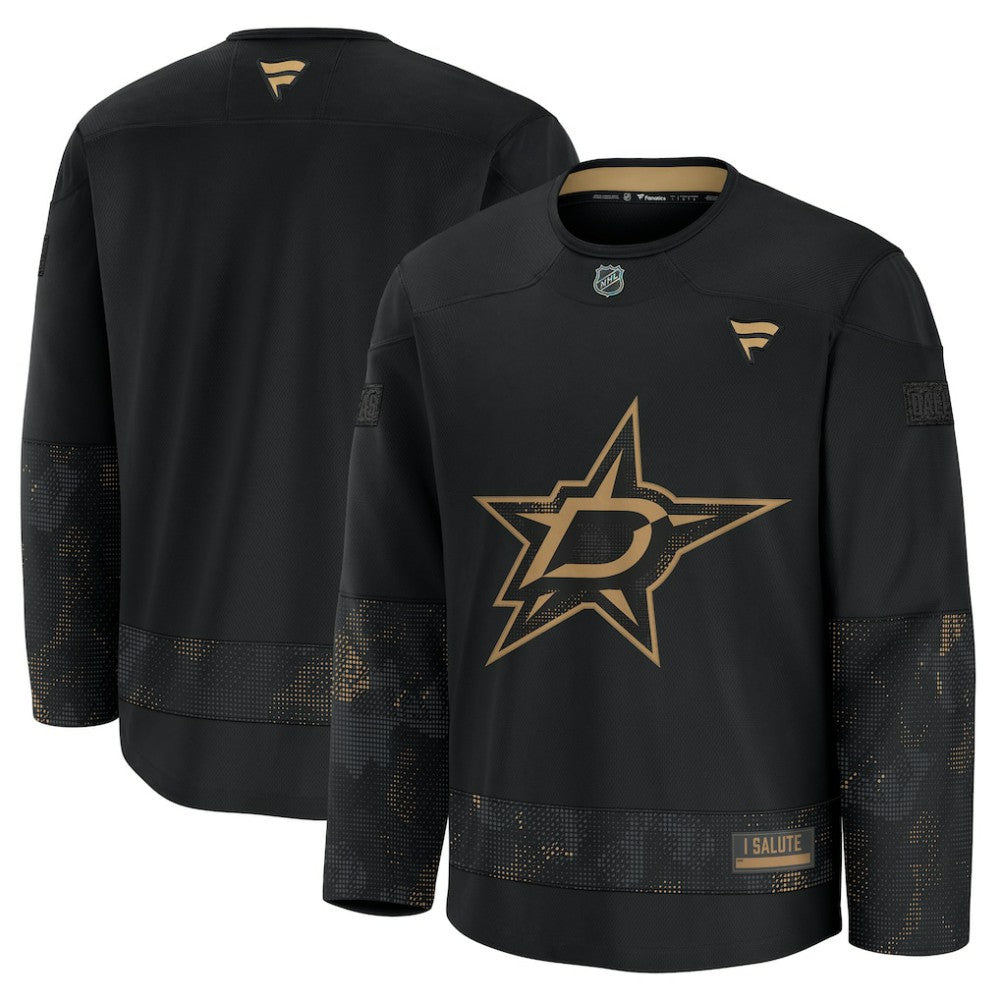 Dallas Stars Fanatics 2024 Military Appreciation Practice Jersey Discount