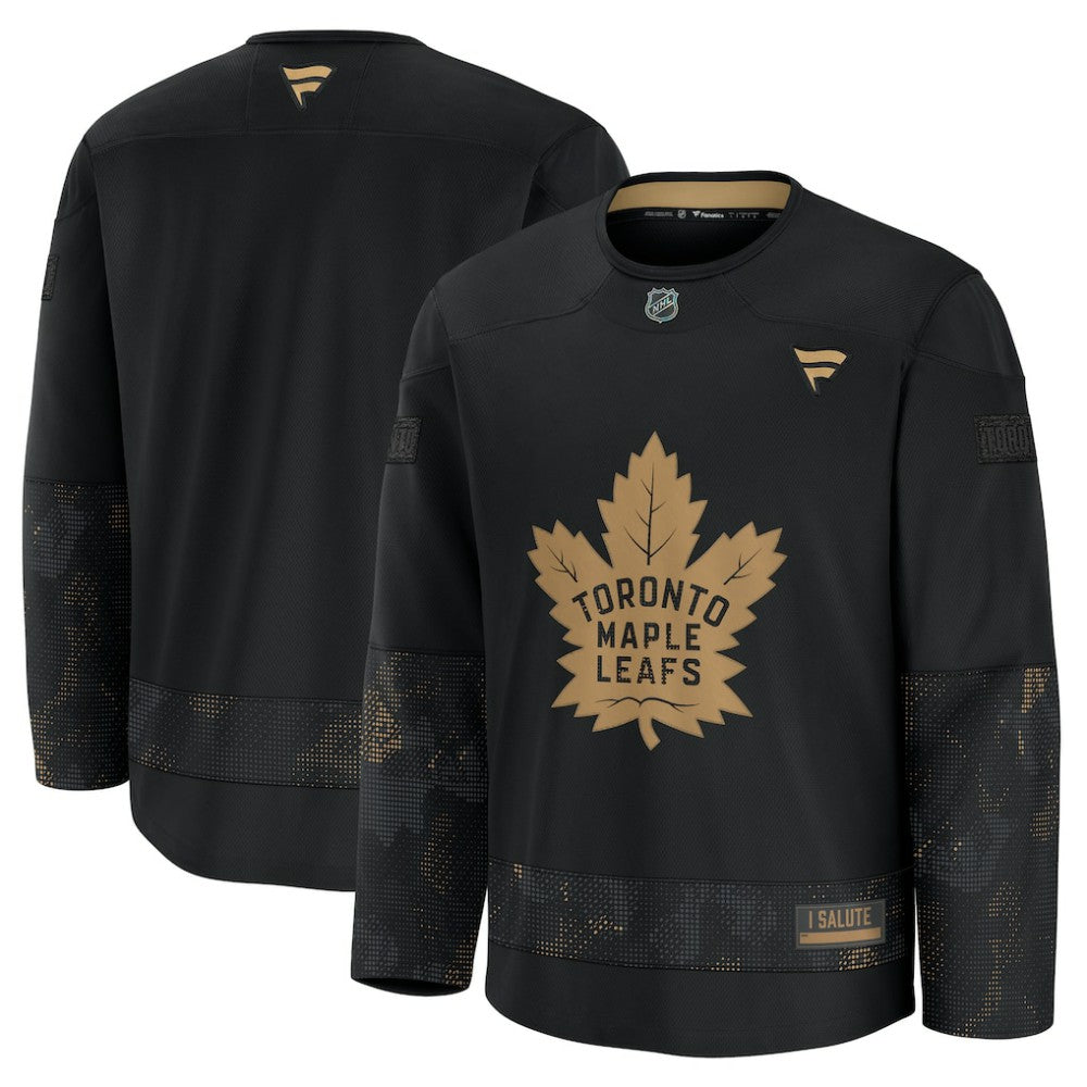 Toronto Maple Leafs Fanatics 2024 Military Appreciation Practice Jersey On Sale