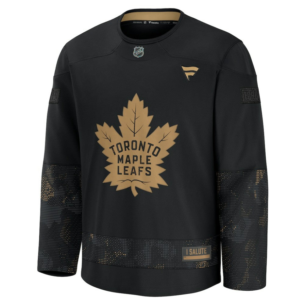 Toronto Maple Leafs Fanatics 2024 Military Appreciation Practice Jersey On Sale