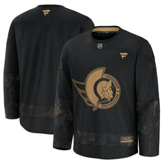 Ottawa Senators Fanatics 2024 Military Appreciation Practice Jersey On Sale