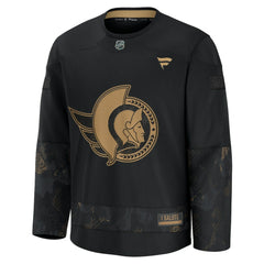 Ottawa Senators Fanatics 2024 Military Appreciation Practice Jersey On Sale