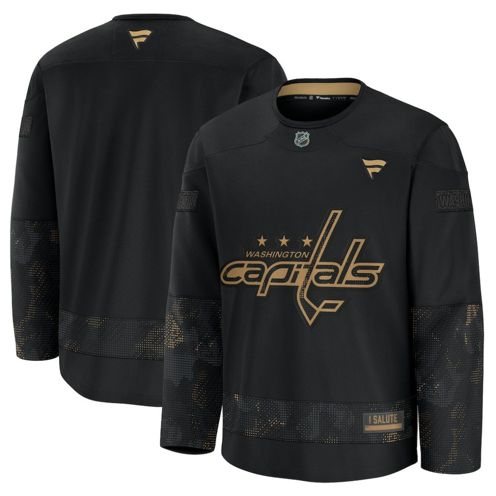 Washington Capitals Fanatics 2024 Military Appreciation Practice Jersey Discount