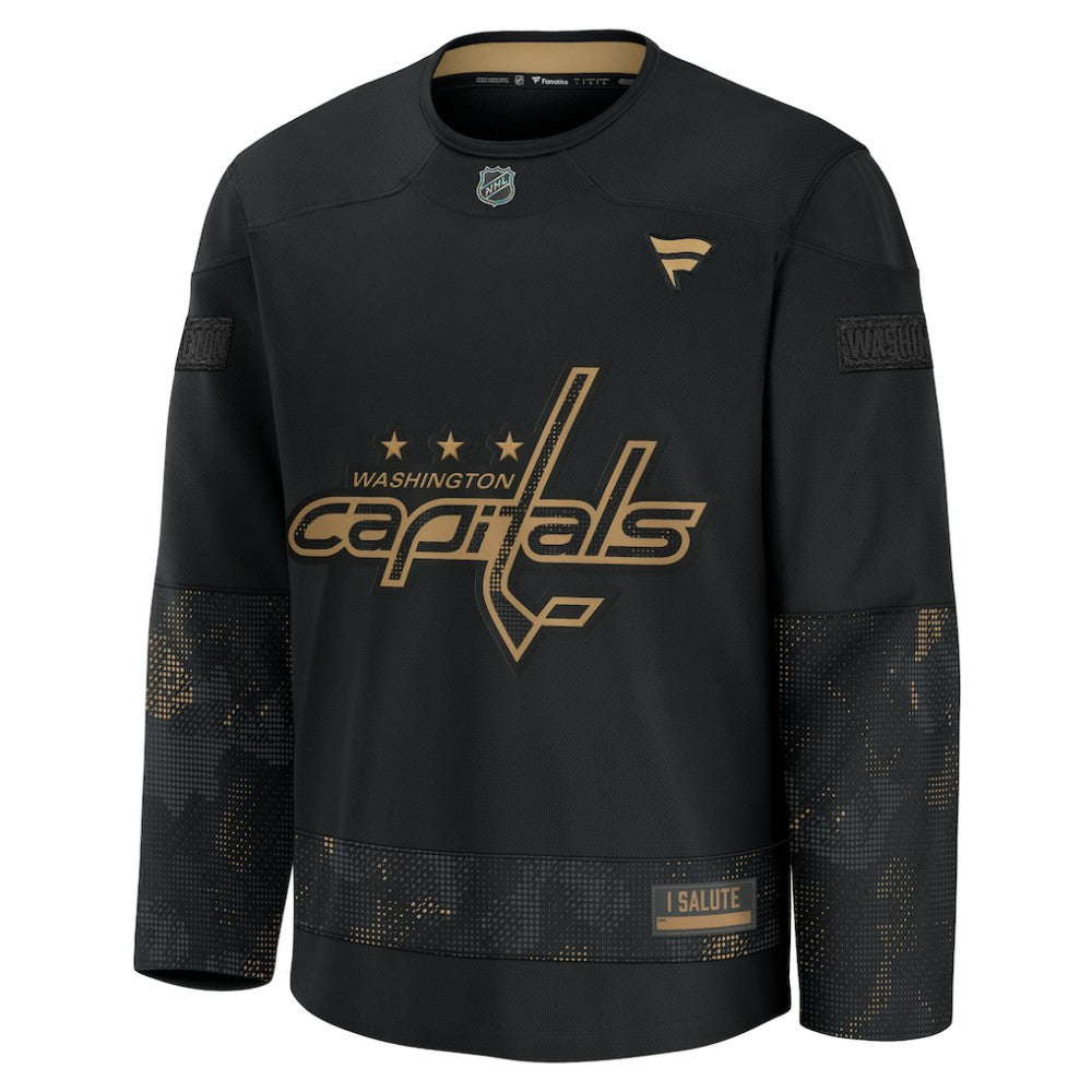 Washington Capitals Fanatics 2024 Military Appreciation Practice Jersey Discount