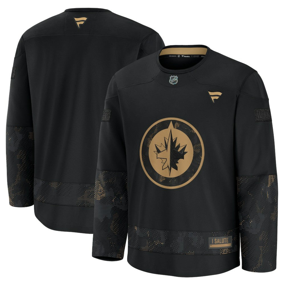 Winnipeg Jets Fanatics 2024 Military Appreciation Practice Jersey Online